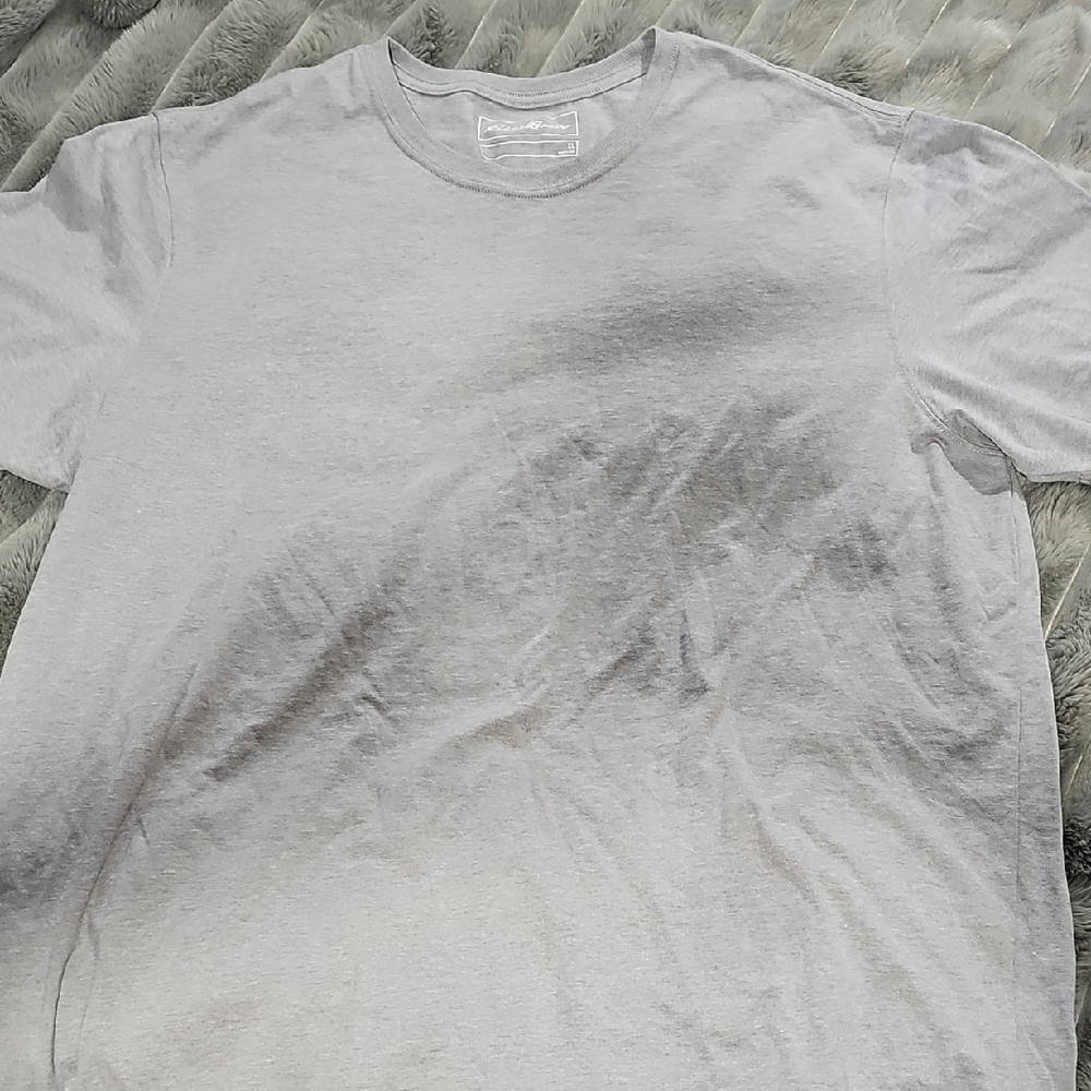Men's Never Worn Classic Gray T-Shirt